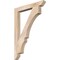 Ekena Millwork Balboa Slat Smooth Bracket, Douglas Fir, 3 1/2"W x 30"D x 42"H BKT04X30X42BOA06SDF - alternate 1